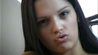 Glamourous babe fingering sex porn video